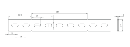Соединитель перфорированный ПАСП.0.0.0.0.6